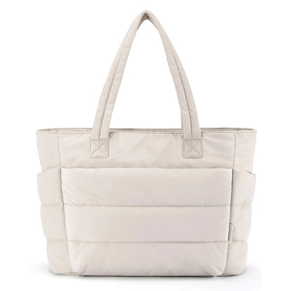 Large Capacity Women Tote Bag Lightweight Fluffy Travel - Smarsty