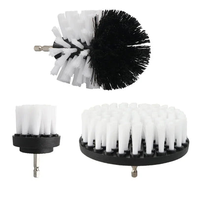 Multiple Size Drill Brush Attachment Set With Extender - Smarsty