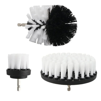 Multiple Size Drill Brush Attachment Set With Extender - Smarsty