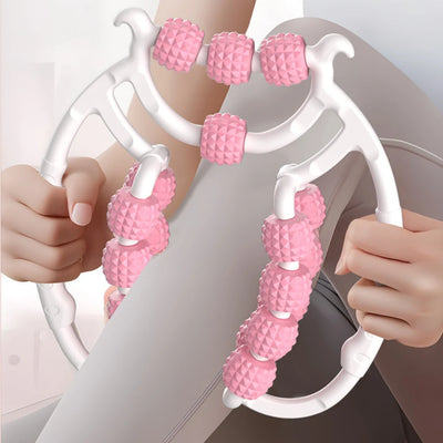 Portable Round Massager Roller for Targeted Cellulite Relief - Smarsty