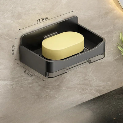 Wall Mounted Soap Holder with Double Drainage Design - Smarsty