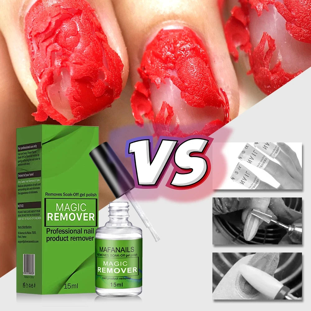 Mafanalails 15ml Magic Gel Nail Polish Remover Fast Action - Smarsty