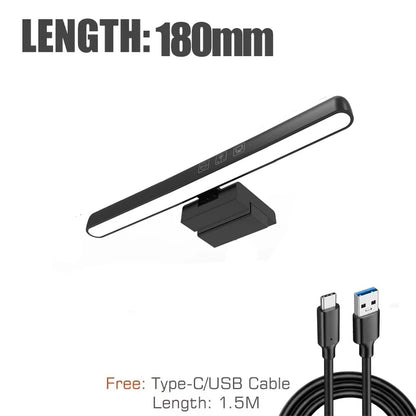LED Computer Monitor Light Bar for Eye Protection and Dimming - Smarsty