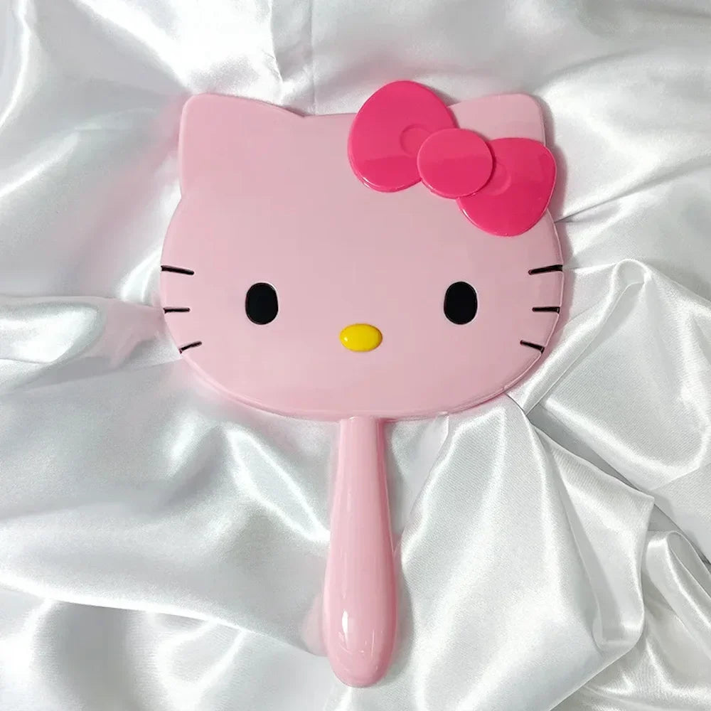 Hello Kitty Handheld Makeup Mirror for Girls - Smarsty