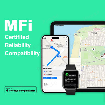 Ultra-Thin GPS Wallet Tracker with Bluetooth Connectivity - Smarsty