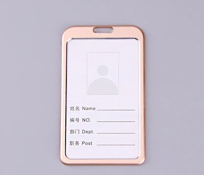 Retractable Badge Reel with Card Holder Reel Clip Key Ring Retractable ID Card Holder Key Chain Holders for Office Name Tag
