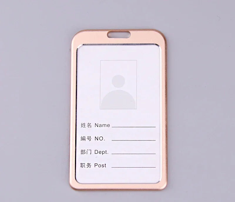 Retractable Badge Reel with Card Holder Reel Clip Key Ring Retractable ID Card Holder Key Chain Holders for Office Name Tag