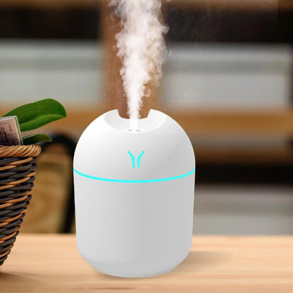 USB Mini Aroma Essential Oil Humidifier with LED Lamp - Smarsty