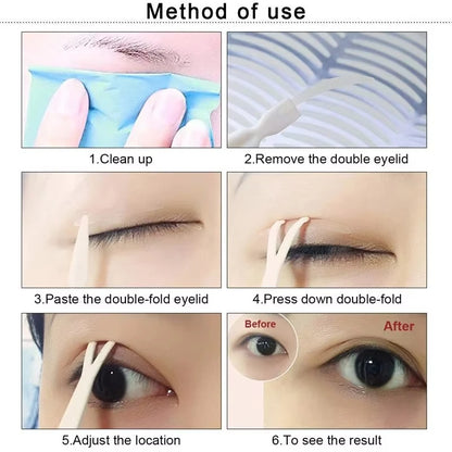 240 Pcs Invisible Double Fold Eyelid Tape For Natural Makeup - Smarsty