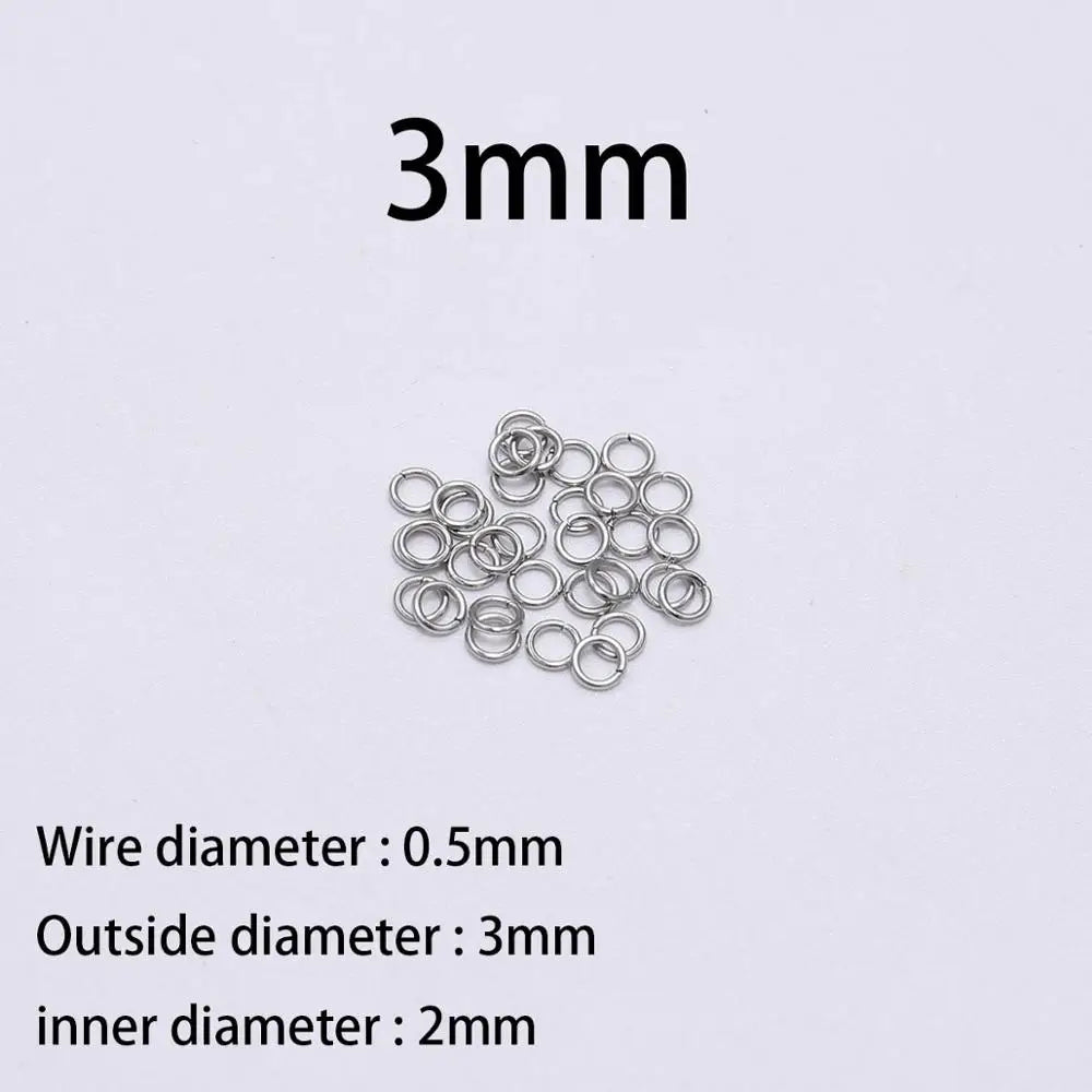 Stainless Steel Jump Rings Set For DIY Jewelry Making - Smarsty