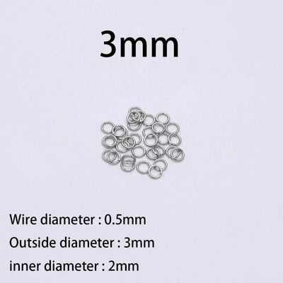Stainless Steel Jump Rings Set For DIY Jewelry Making - Smarsty