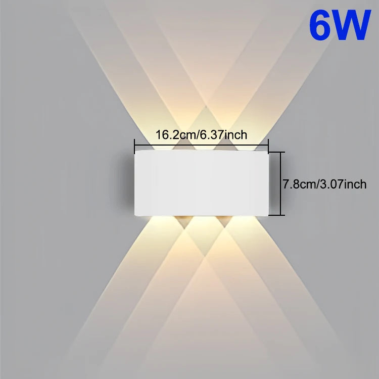 Waterproof LED Wall Light for Outdoor Decor - Smarsty