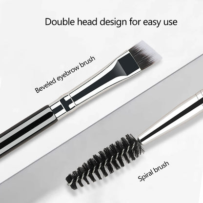 Dual Ended Eyebrow Brush With Spoolie For Perfect Brows - Smarsty