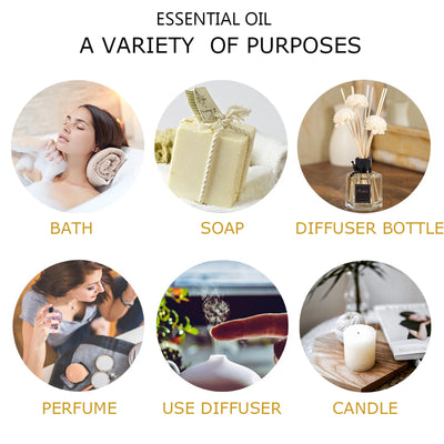 PHATOIL 15 Piece Essential Oils Set for Relaxation - Smarsty