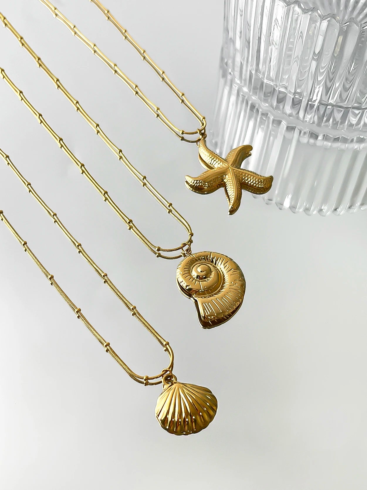 Minimalist Starfish Pendant Necklace for Beach Parties - Smarsty