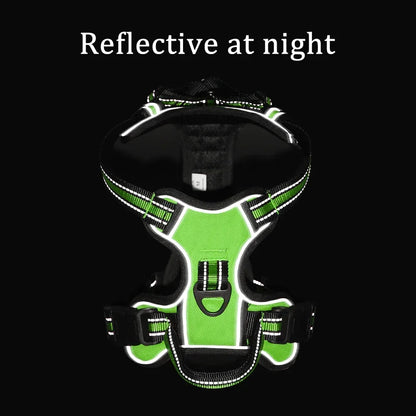 Adjustable Reflective Dog Harness for Comfort and Safety - Smarsty