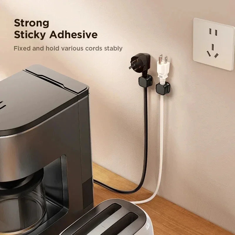 Magnetic Cable Clip Cable Holder Adhesive Wire Keeper Cord Cable Organizer for Home Office Under Desk Management - Smarsty