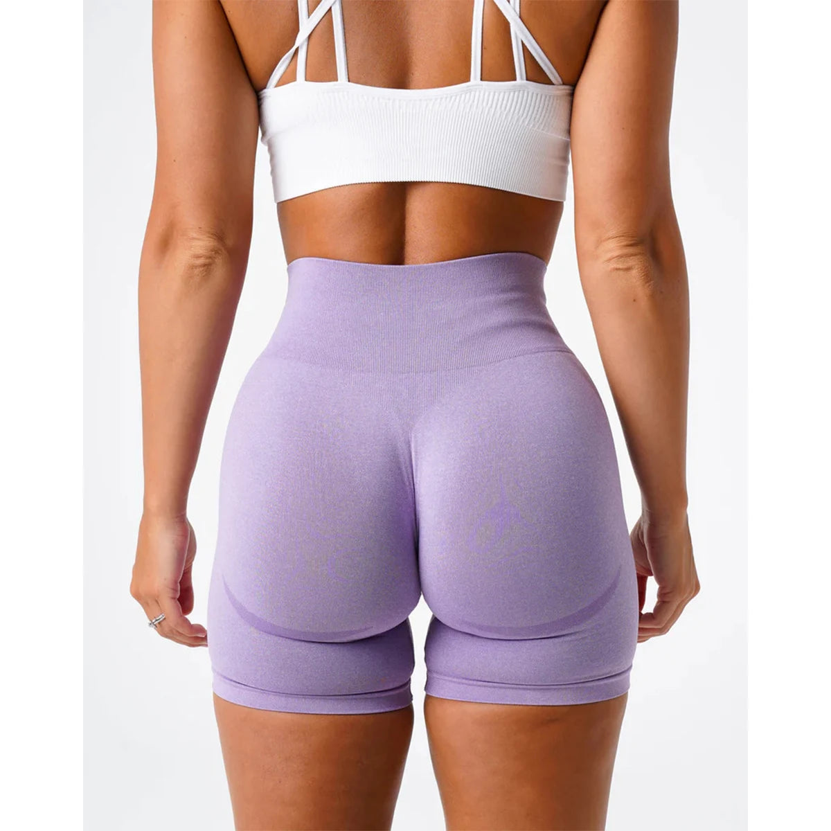 TKITK Seamless Shorts Women  Workout Shorts Fitness Sports Short Gym Yoga Shorts Yoga pants leggings cycling shark pants - Smarsty