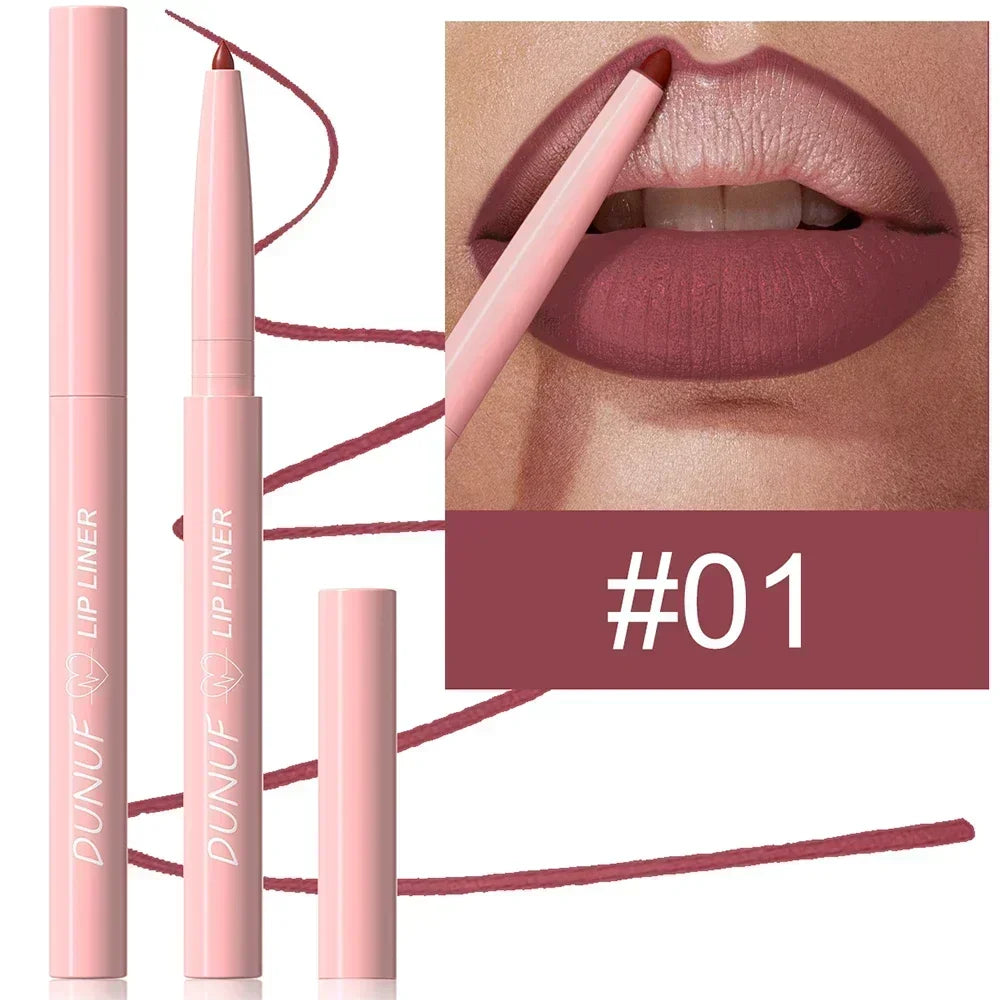 Matte Red Brown Lip Liner Pencil for Plump Lips - Smarsty