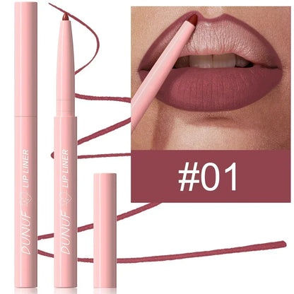 Matte Red Brown Lip Liner Pencil for Plump Lips - Smarsty