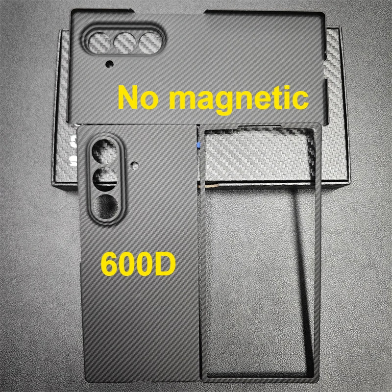Aramid Magnetic Case For Z Fold 7 Carbon Fiber MagSafe - Smarsty
