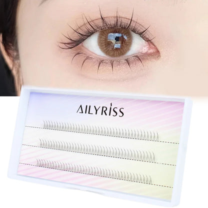 J Curl V Shape Black Under Lashes for Natural Look - Smarsty