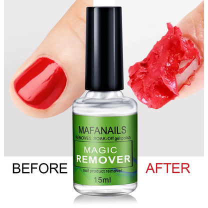 Quick Soak Off Nail Gel Remover 15ml Non-Irritating - Smarsty