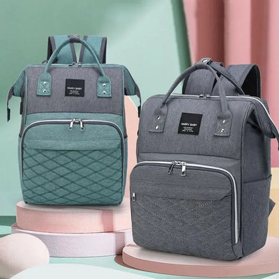 Mommy Diaper Bags Baby Stroller Hanging Bag Mother Large Capacity Nappy Backpacks with Changing Mat Convenient Baby Nursing Bags by Smarsty