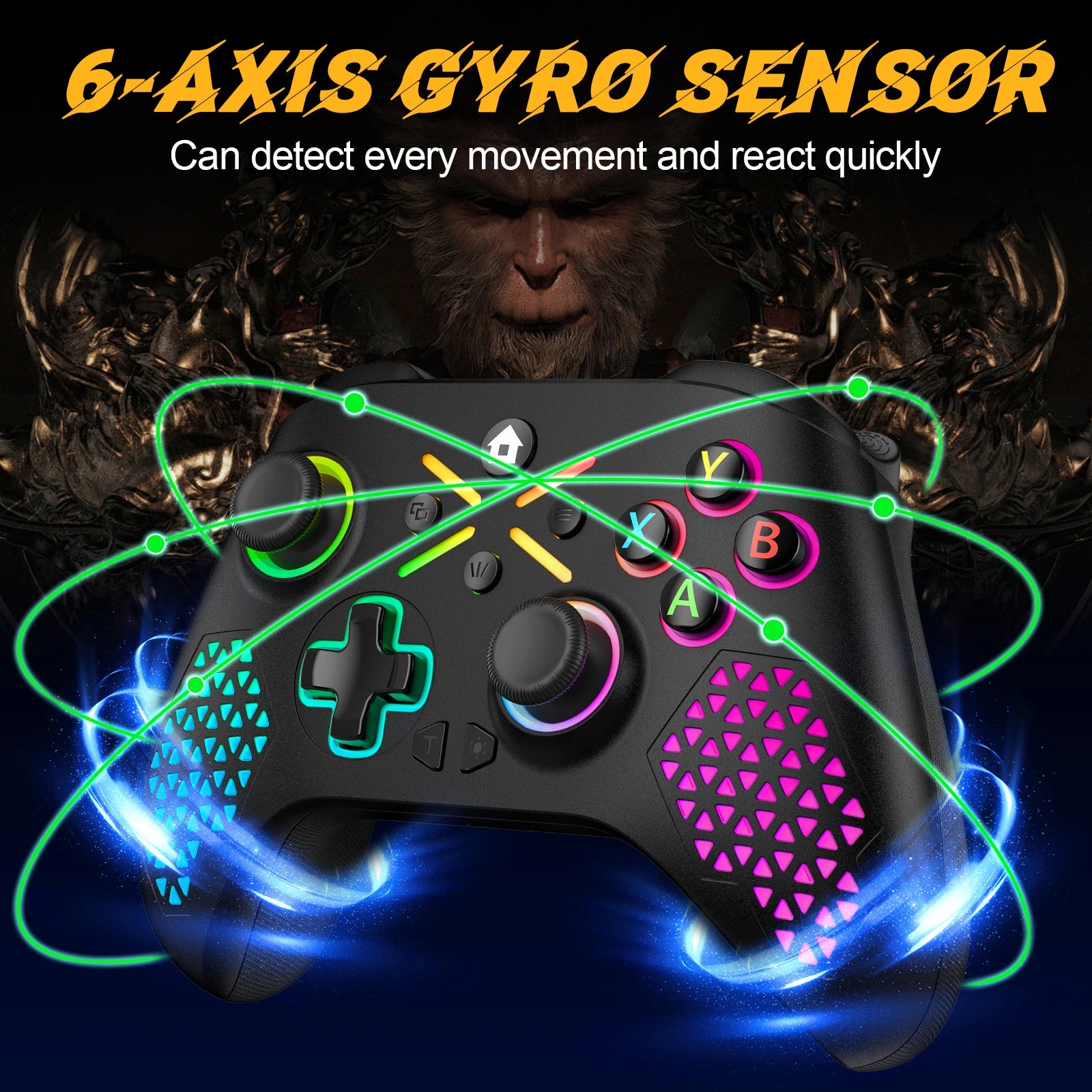 Wireless Gamepad for Xbox with Dual Vibration Feature - Smarsty