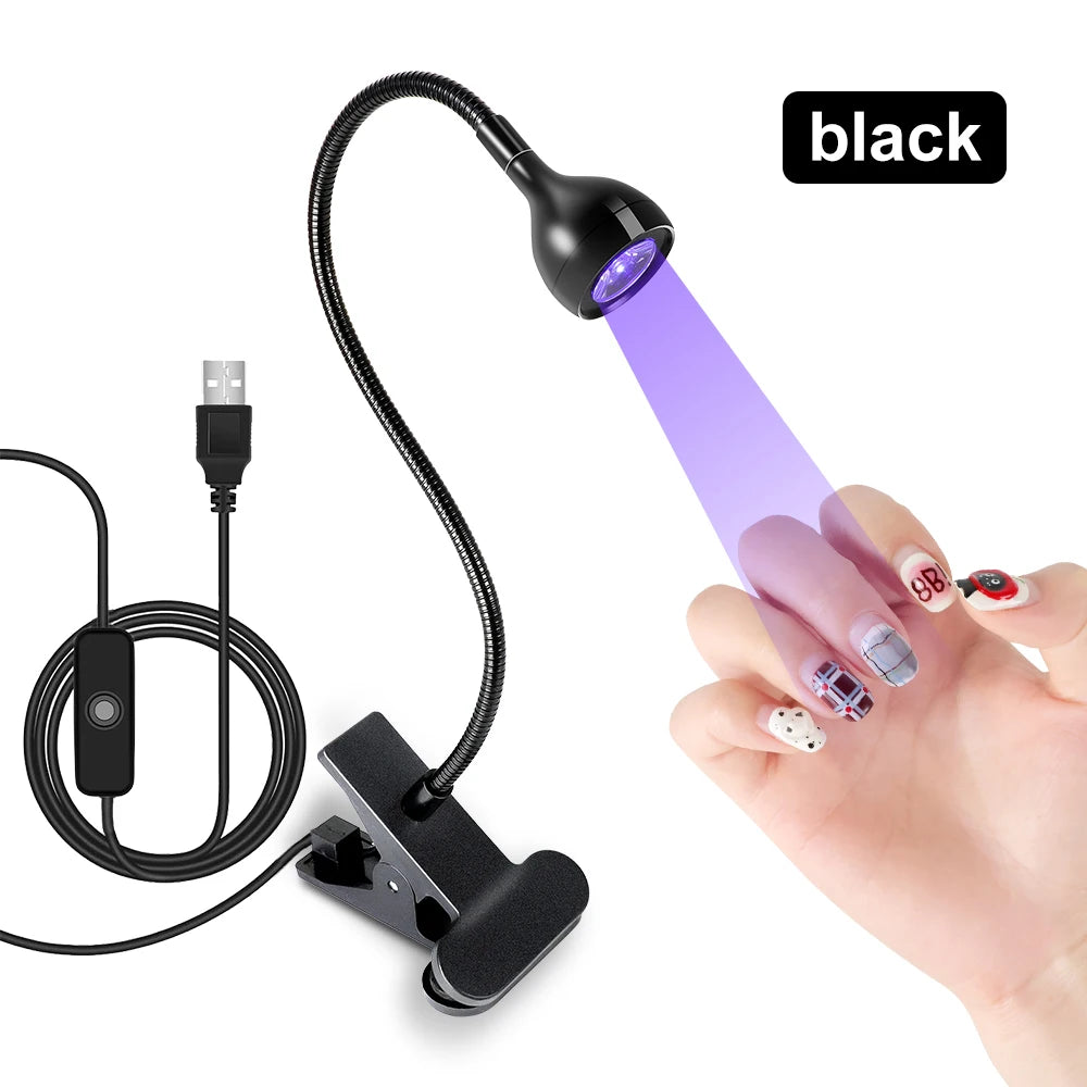 Mini Portable UV Nail Lamp for Quick Gel Drying - Smarsty