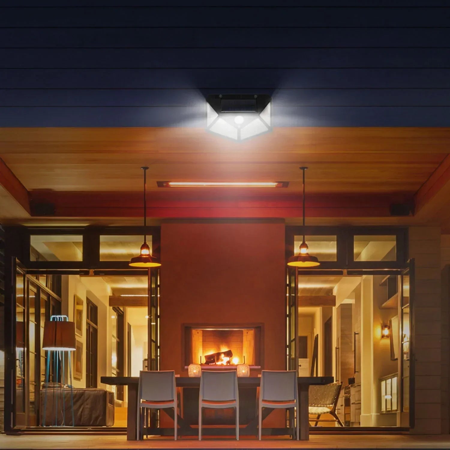 Multifunctional Solar LED Garden Light with Motion Sensor - Smarsty