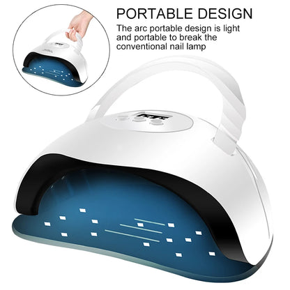 Nail Gel Polish Kit With LED Lamp 27 Colors - Smarsty