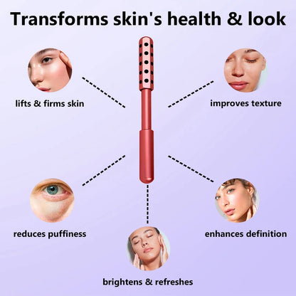 24 Germanium Face Massage Roller for Skin Care - Smarsty