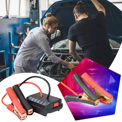 Car Lithium Battery Converter Charger Clip Auto Igniter Jump Starter For Makita Booster Cable Adapter Emergency Power DIY Tools - Smarsty