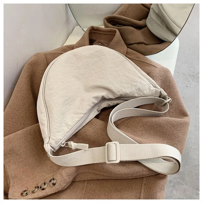 Casual Nylon Crossbody Bag for Women Large Capacity - Smarsty