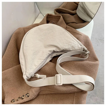 Casual Nylon Crossbody Bag for Women Large Capacity - Smarsty