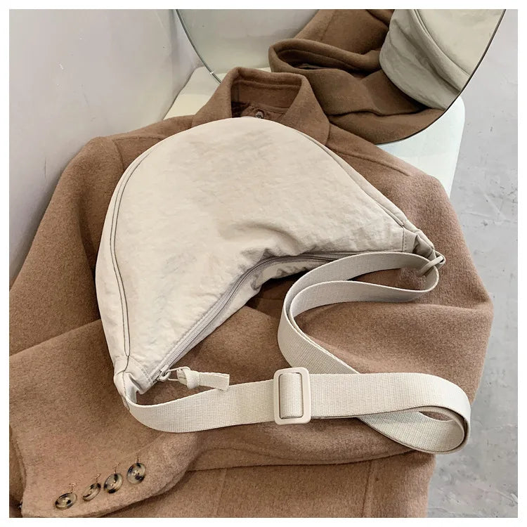 Casual Nylon Crossbody Bag for Women Large Capacity - Smarsty