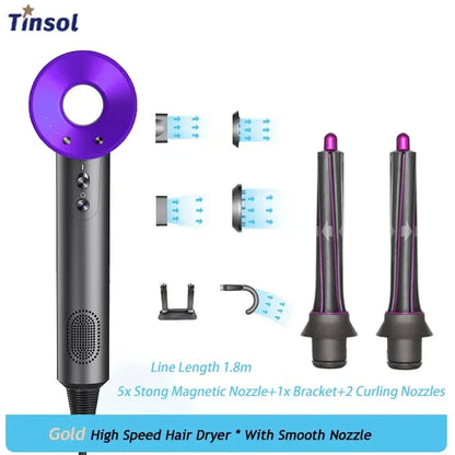 Professional Negative Ion Hairdryer with Constant Temperature - Smarsty