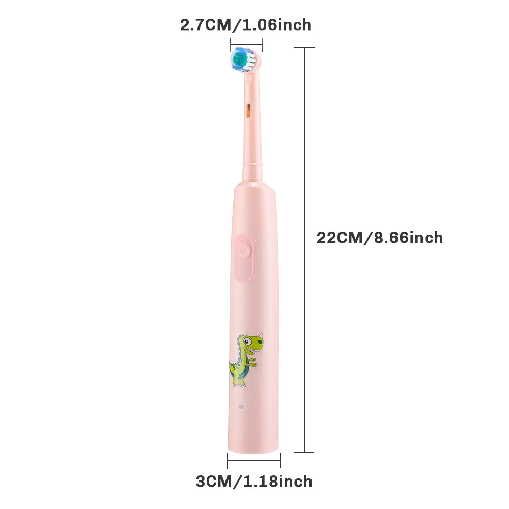 Smart Rotating Timing Electric Toothbrush, Rechargeable Rotary Toothbrush with 4 Heads, 5 Modes Setting Teeth Whitening Oral Car - Smarsty