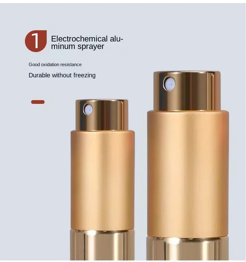 Portable Refillable Perfume Bottle 8ml Metal Atomizer - Smarsty