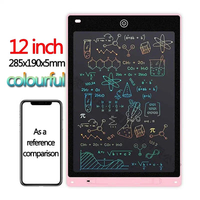 10/12/inch LCD Writing Tablet Drawing Board Kids Graffiti Sketchpad Toys Handwriting Blackboard Magic Drawing Board Kid Toy Gift - Smarsty