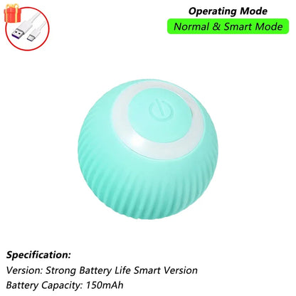 Interactive Cat Toy Ball With Rechargeable Tail - Smarsty