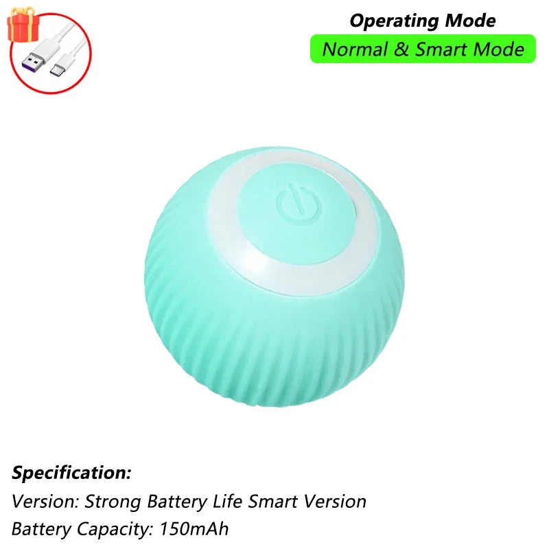 Interactive Cat Toy Ball With Rechargeable Tail - Smarsty