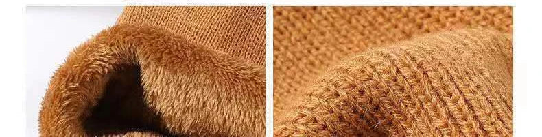 Knitted Neck Warmer Sports Scarf Fashion Soft Women Men Face Cover Winter Skating Running Hiking Scarves Thick Cold-proof Collar - Smarsty