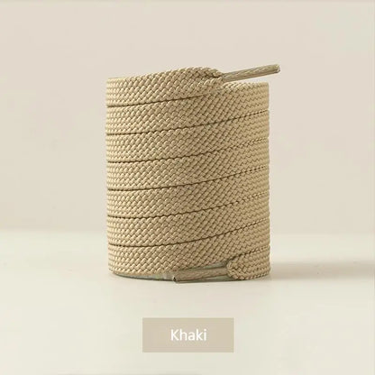 New Flat Classic Shoelaces for Sneakers Casual Shoe laces White Black Sports Shoelace Shoes Balanc String Shoe Accessories - Smarsty