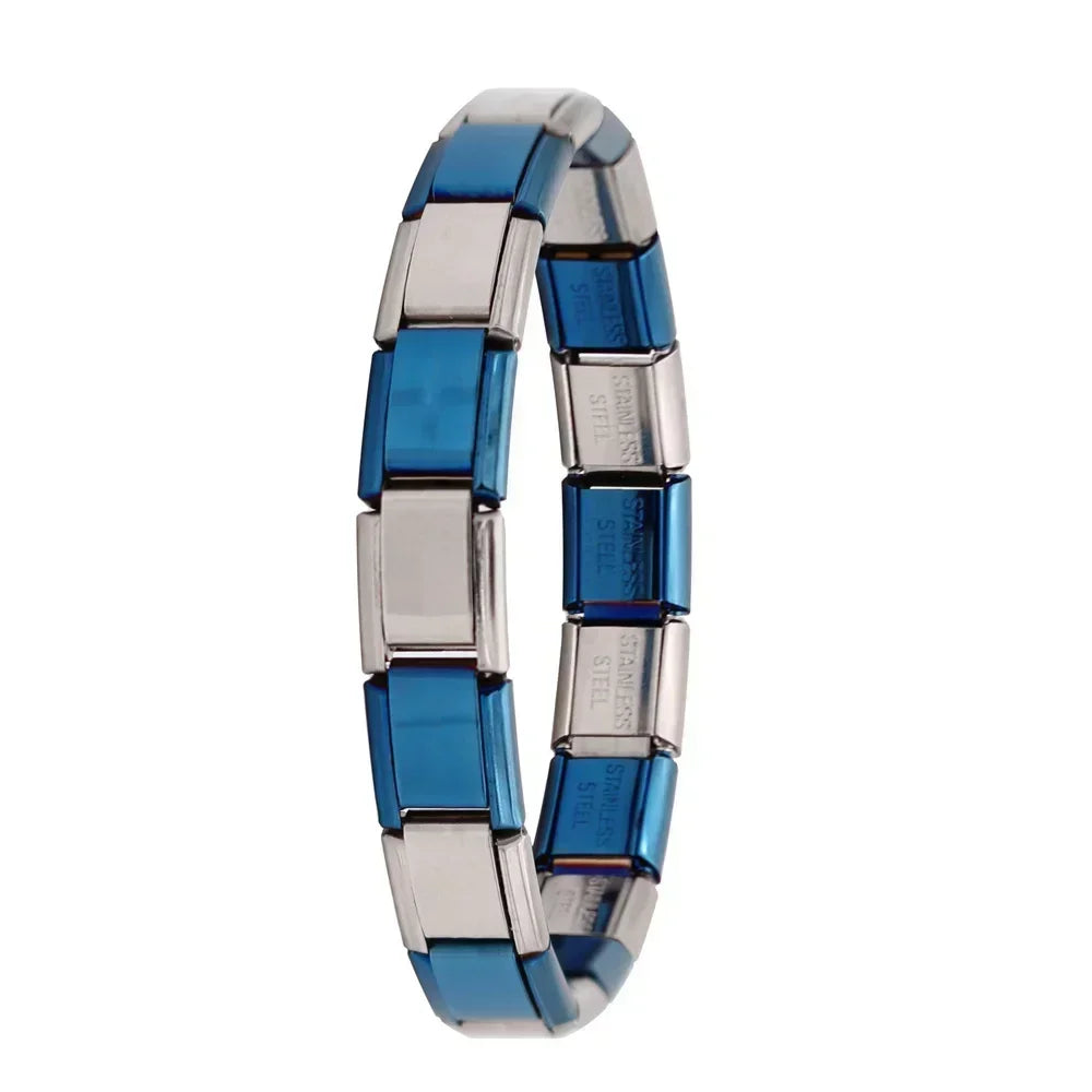 Hapiship Women's Italian Stainless Steel Charm Bracelet - Smarsty