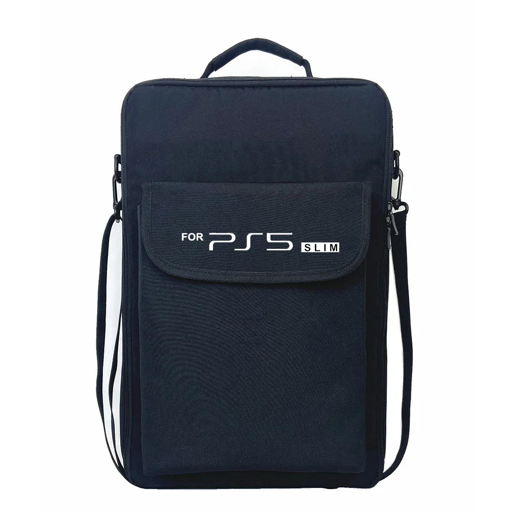 PS5 Slim Carrying Case Durable Protective Shoulder Bag - Smarsty