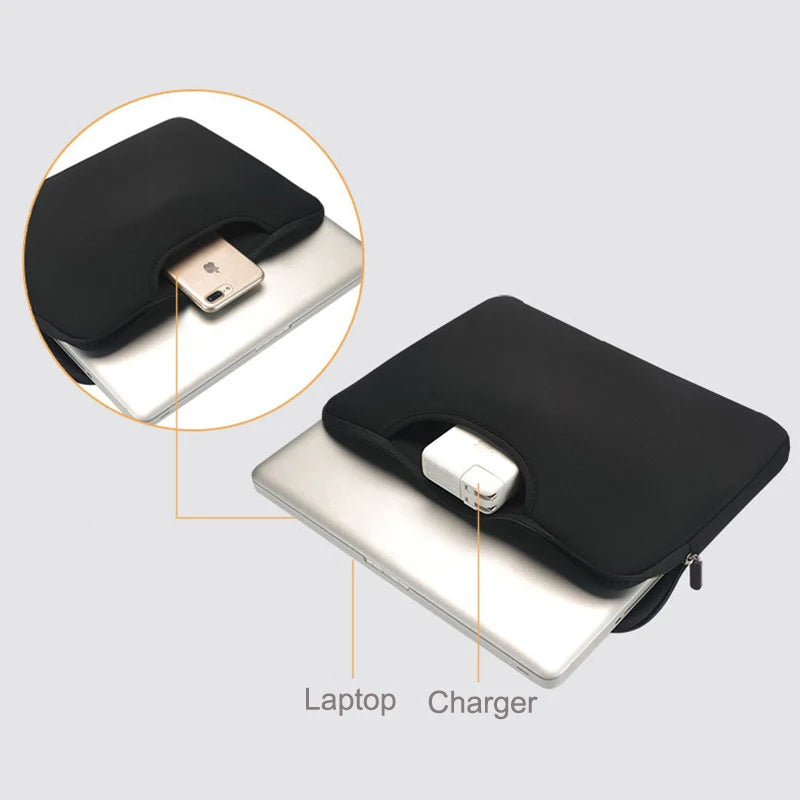 Padded Laptop Sleeve Bag For 11 To 15.6 Inch Laptops