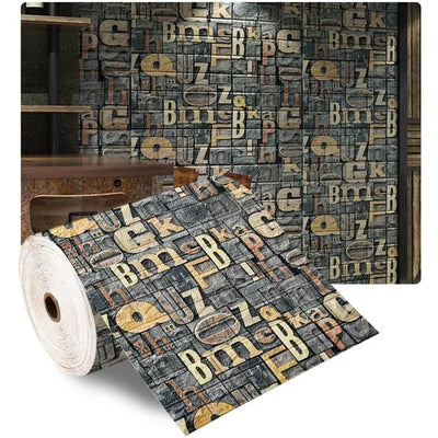 Self-Adhesive 3D Brick Wallpaper for Stylish Decor - Smarsty