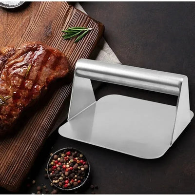 1pc Stainless Steel Hamburg Meat Press Hamburger Press Kitchen Gadgets Meat Pie Make Kitchen Accessories Cooking Accessories by Smarsty